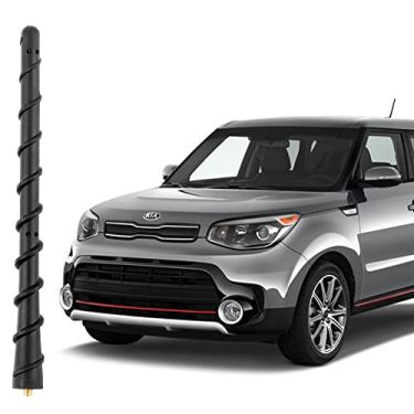 Imagem de Antena para Kia Soul Sorento Sportage Forte Rio Forte Koup Sedona Borrego KX Cross Rondo, antena de teto de carro de 17,7 cm para Kia