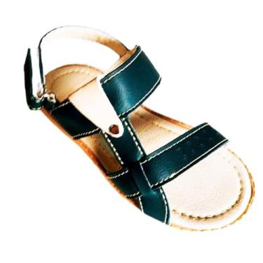 Imagem de Papete Sandália Infantil Menino Marinheiro Tam 20 Ao 27