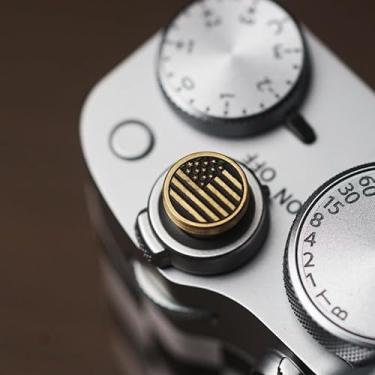 Imagem de Botão de liberação suave para Fujifilm X100V, X100F, X100T, Xpro3 e Xpro2, X-T3, X-T2, X-E3, X-E2s, X-E2, X-T30, X-T20 (latão)