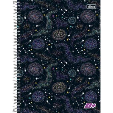 Imagem de Caderno Espiral Universitário 10 Matérias D+ Feminino 200 Folhas Capa