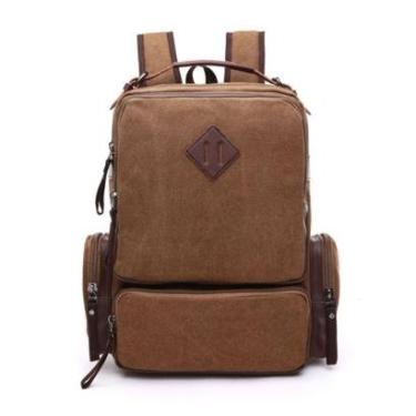 Imagem de MOCHILA ESCOLAR DE LONA RESISTENTE TEEN LEADER-Unissex