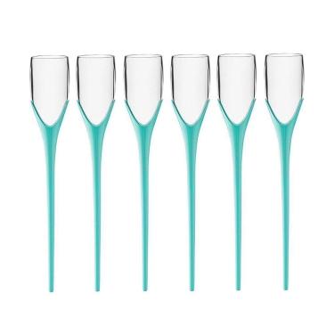 Imagem de Kit 6 Taças Beach 210ml Verde Boccatti Espumante na Areia