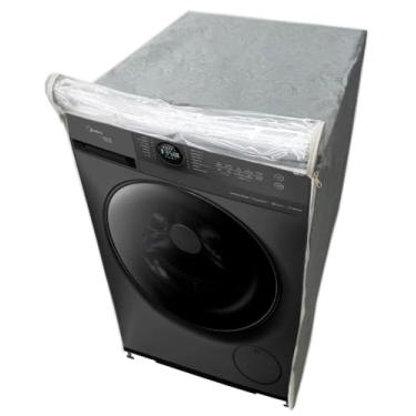 Imagem de CAPA PARA LAVA E SECA MIDEA 11KG HEALTHGUARD TRANSPARENTE FLEX (Cinza)