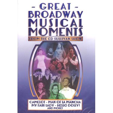 Imagem de Great Broadway Musical Moments From The Ed Sullivan Show (4 DVD Set)