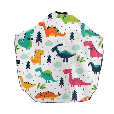 Imagem de predolo Capa de barbeiro infantil profissional, acessórios bonitos de barbeiro, capa de corte de cabelo de salão de beleza, capa de barbeiro para cabeleireiro, estilo a