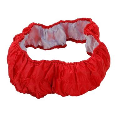 Imagem de Colaxi Capa de mola para trampolim infantil, proteção de borda de salto, fácil de instalar, proteção leve para trampolim, 32 polegadas 6 furos