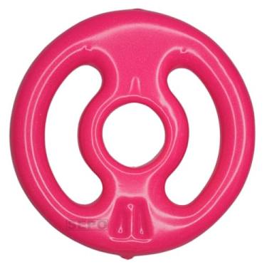 Imagem de Anilha Emborrachada Fitness 1 Kg Rosa