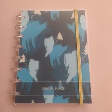 Imagem de Caderno de Disco 10 Matérias Infinito Sistema Inteligente Coleção Special Place - Camuflagem (EXTRA GRANDE - A4)