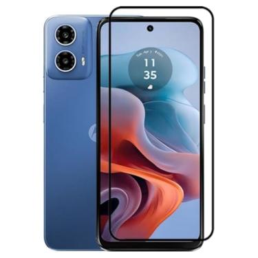 Imagem de Película De Vidro Temperado 3D Compatível Com Moto G04s - (Hard Glass Store)