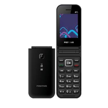 Imagem de Celular Positivo P51 | Dual Chip, Preto, Tela 2.4&Quot;, 4G, Qvga, 128Mb