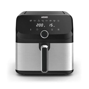 Imagem de Fritadeira sem óleo Arno Air Fry Mega Digital 7,5L, Inox, 110V