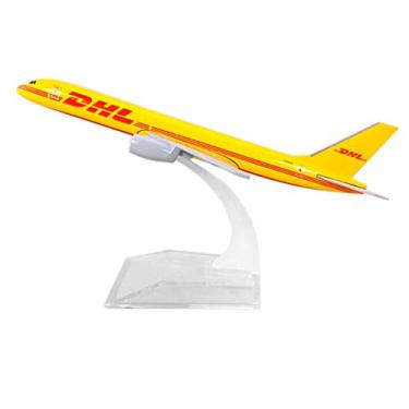 Imagem de Boeing - Avião Comercial DHL Boeing 757, Miniatura de Aeronave Comercial, Colecionador, Adultos, Unissex