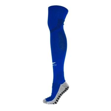 Imagem de Meião Penalty Futebol Grip Antiderrapante, Azul, Único