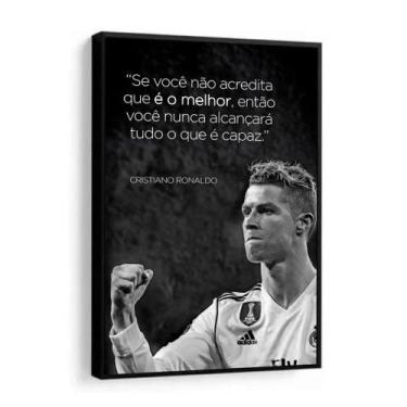 Imagem de Quadro Decorativo Cristiano Ronaldo Cr7 Arte Futebol Clube - CP, 3, 1 