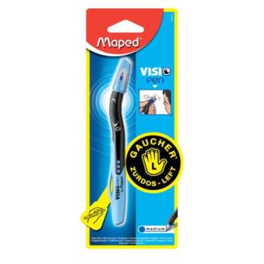 Imagem de Caneta para Canhoto Vision Pen Ponta Média Azul Maped