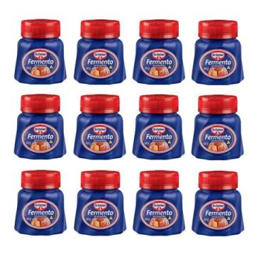 Imagem de Kit c/ 12un Fermento em Pó Químico 100g - Dr. Oetker