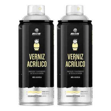 Imagem de 2 Spray Pro Verniz Acrilico Ceramica Natural Montana 400ml, Acetinado