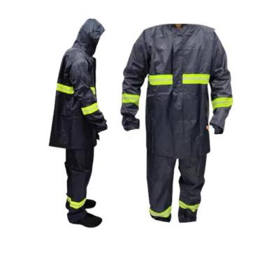 Imagem de Conjunto Capa Com Capuz Para Chuva Impermeável Para Motociclistas  Mot