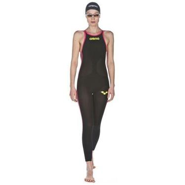 Imagem de Maiô De Natação Aberto Feminino R-Evo Powerskin Águas Abertas Arena, 3