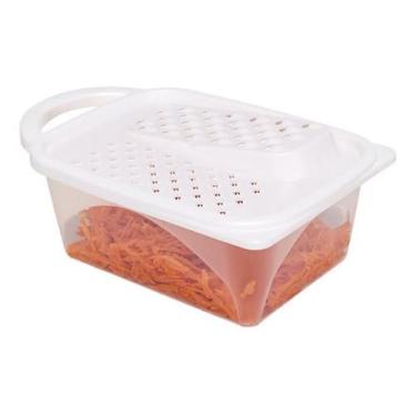 Imagem de Ralador Com Pote Aparador Transparente 1270 Ml Jaguar