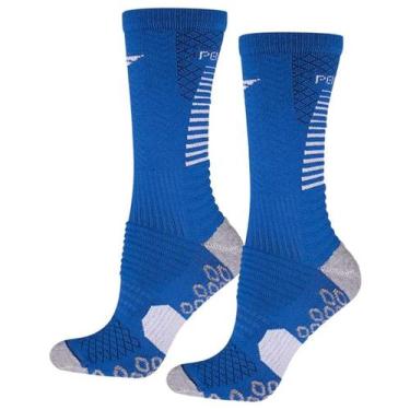 Imagem de Meião Penalty Sete 3/4 Futebol Ciclismo Academia Tam 39/44, Azul, Únic