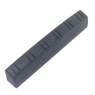 Imagem de Nut Pestana Preta para violão 12 cordas de aço 48mm ABS Dolphin