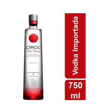 Imagem de Vodka Ciroc Red Berry 750ml - Garrafa - Unidade - galego