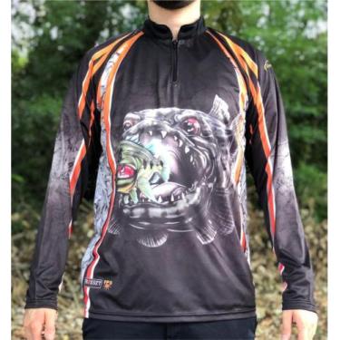 Imagem de Camiseta de Pesca Peixe - FPS 50 +UV - Ref. 134 - Masculina  - Rosset,