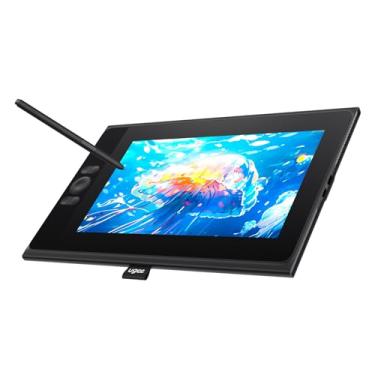Imagem de UGEE Tablet de desenho UE12 de 11,6 polegadas com tela, tablet gráfico com tela totalmente laminada, gama de cores sRGB 124%, caneta sem bateria e 8 teclas de atalho, bloco de desenho compatível com
