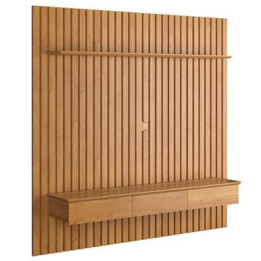 Imagem de Home Suspenso Ripado Antares 1.8 Sala TV Até 75 Polegadas - Patrimar M