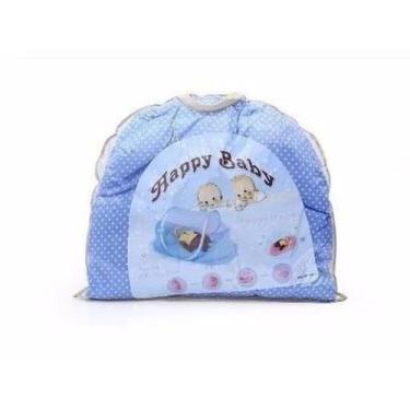 Imagem de Mosqueteiro Berço Portatil Proteção Praia Camping COLOR:Azul - S/M