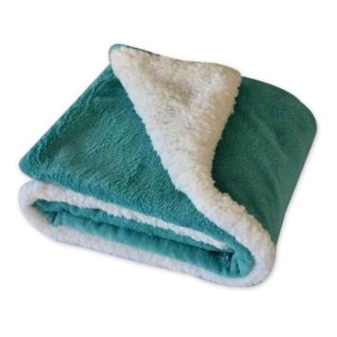 Imagem de Coberdrom Sherpa para Gatos 65x54cm Cobertor Manta Pet Gatos e Animais