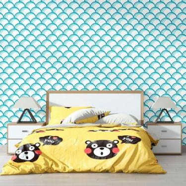 Imagem de Papel de Parede Adesivo Arcos Sereia N012099 0,58x2,5M - Adesivo BR