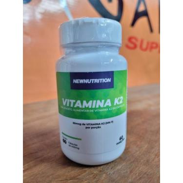 Imagem de Vitamina K2 60 Cápsulas - Newnutrition - NEW NUTRITION, SEM SABOR