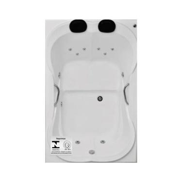Imagem de Banheira de Hidromassagem Cascadanta Tamanho: 1,80 x 1,20 x 0,46-em AC
