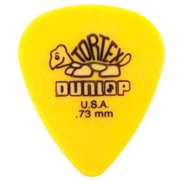 Imagem de Palheta Tortex 0,73 mm Amarela *UNIDADE* - Dunlop