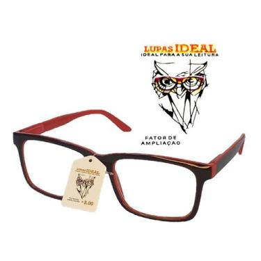 Imagem de Lupas para Leitura IDEAL Grau 3.00 + Lenço para limpeza, Variados