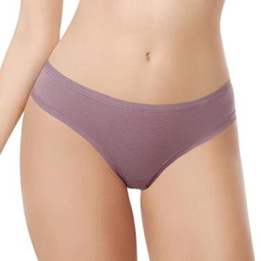 Imagem de Calcinha Feminina Algodão Biquíni Modal Macia Confortável - Manú, G Ve