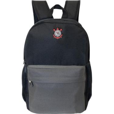 Imagem de Mochila Esportiva Escolar Corinthians Poderoso Timão Oficial - Xeryus,