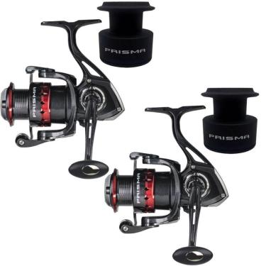 Imagem de Kit 2 Molinete Marine Sports Prisma Fd 5000 Carretel Extra