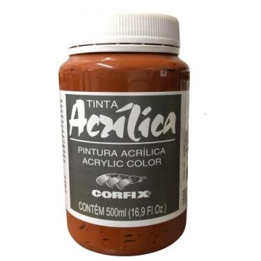 Imagem de Tinta Acrílica Corfix 500ml G1 Escolha A Cor , VERMELHO VENEZA