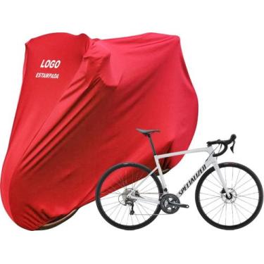 Imagem de Capa Bike Specialized Tarmac Sl6 Speed Tecido Anti Riscos - Mz, Vermel