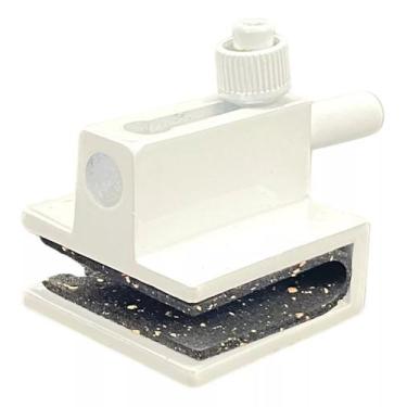 Imagem de Trinco de pressão para porta de vidro 8 a 10mm branco - Woodglass