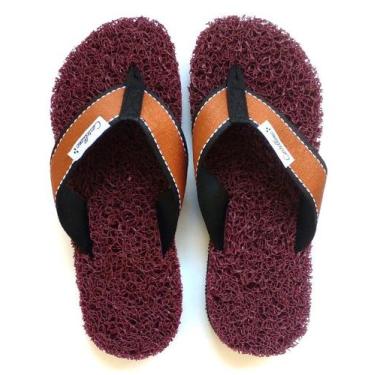 Imagem de Chinelo Sport Esporão Castellane Masculino, Bordô, 43/44