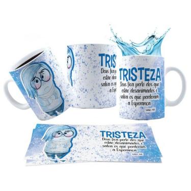Imagem de Caneca 325ml Divertidamente 2 Biblicamente Guiadas Por Deus - LARANJA 