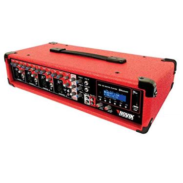 Imagem de MESA DE SOM AMPLIFICADA 4 CANAIS NVK 4300 BT