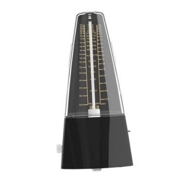 Imagem de Almencla Dispositivo de mecânico clássico, metrônomo para prática de música, instrumento universal, piano, guitarra, metrônomo para guitarra, ukulele