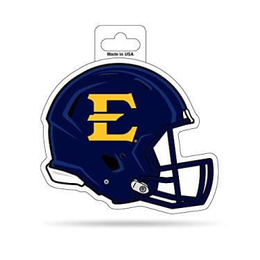 Imagem de Rico Industries NCAA East Tennessee State Buccaneers 12 cm x 12,7 cm decalque de capacete cortado