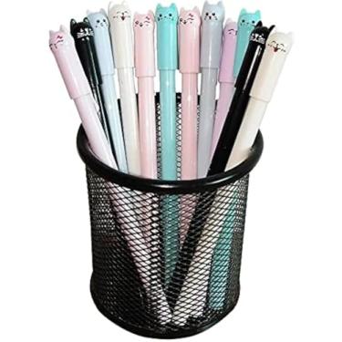 Imagem de sencoo Pacote com 12 canetas de gel coloridas apagáveis para crianças, meninas, estudantes, adolescentes