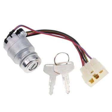 Imagem de JZGRDN Conjunto de interruptor de partida com chave compatível com tratores Kioti DX CK DK DS RX MEC T4520-75176